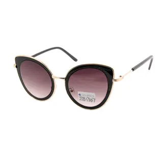 Newest Trending Fashion Mirror with Metal Temples Women Cat Eye Sunglasses
